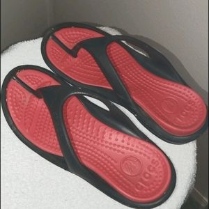 Crocs flip flops